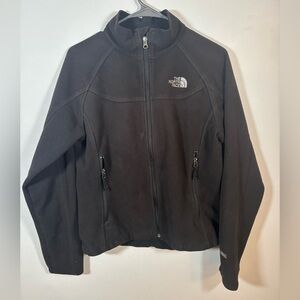 The North Face Men’s WindWall Full-Zip Fleece Jacket Black Size Medium